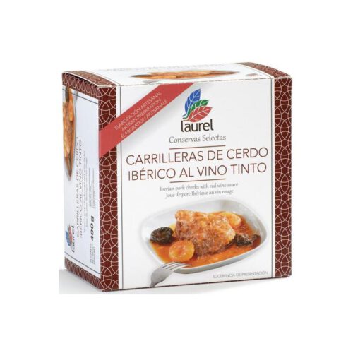 Carrillera de Cerdo Ibérico al Vino Tinto