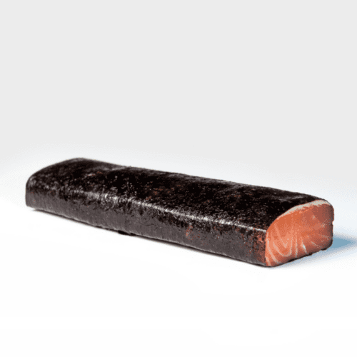 lomo salmón con alga nori